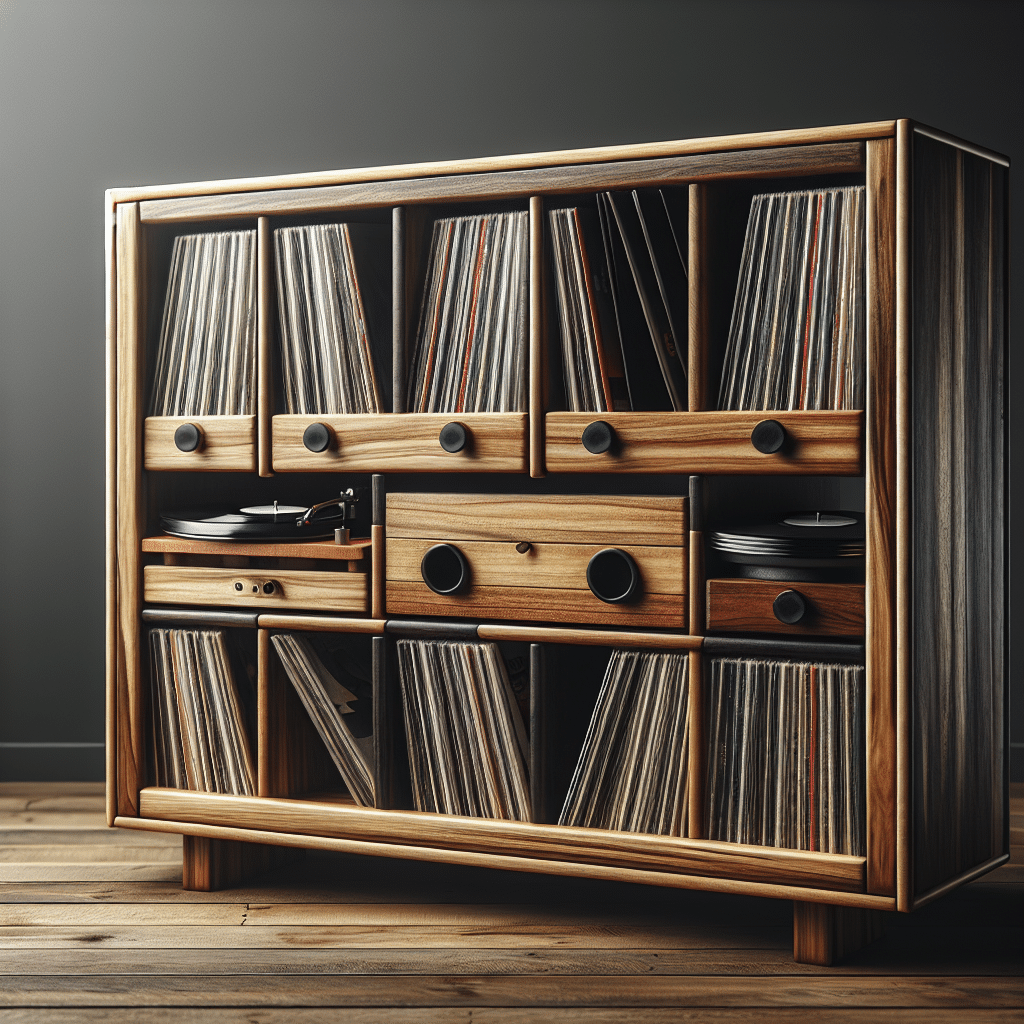 Woodworking Plans For Record Storage