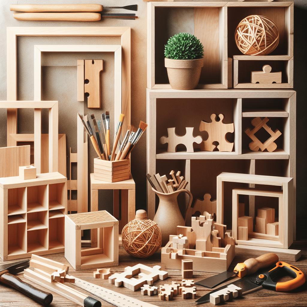 10 Easy Woodworking Crafts for Beginners