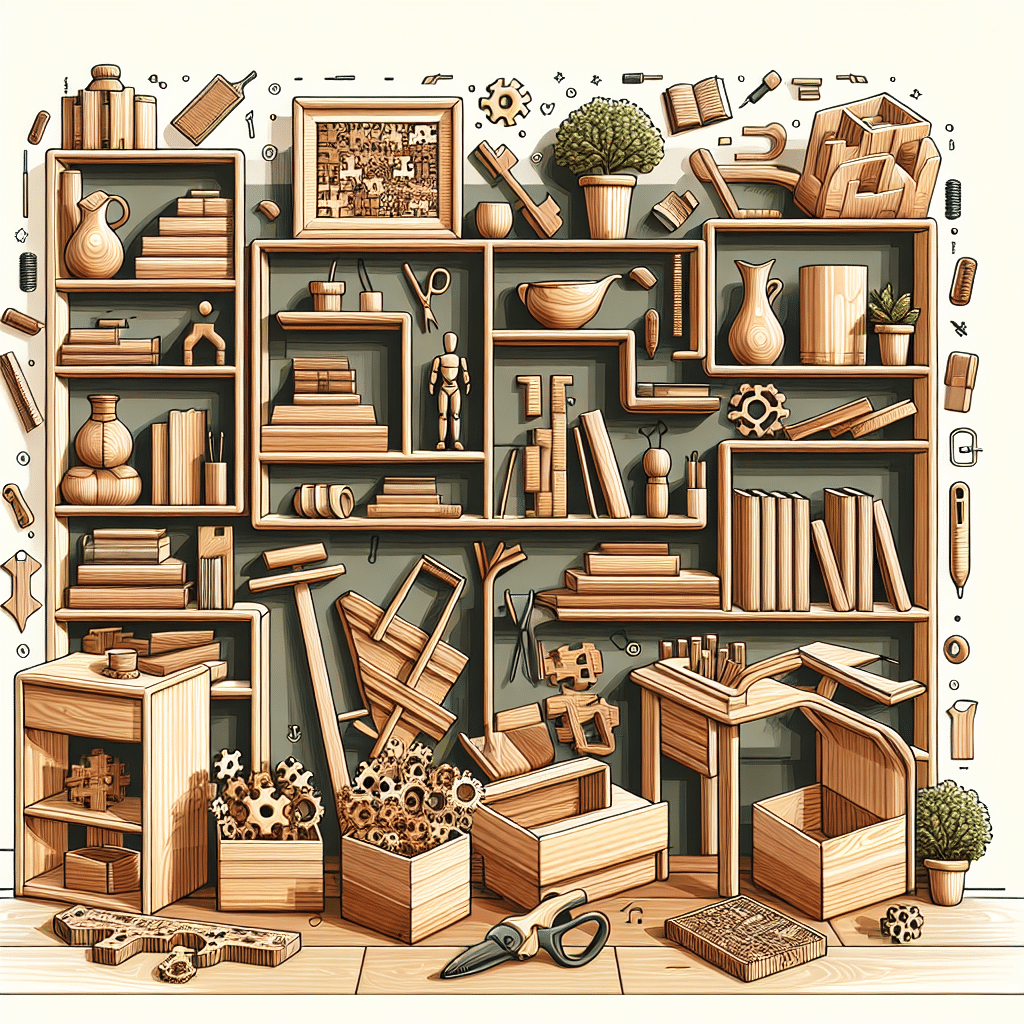 10 Easy Woodworking Crafts for Beginners