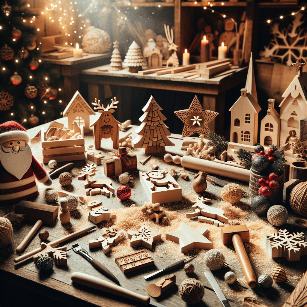 10 Festive Christmas Woodworking Projects