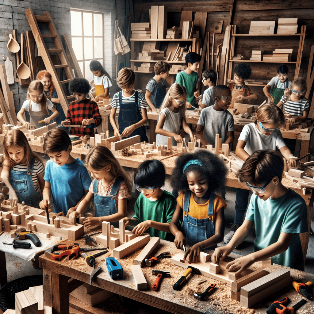 10 Fun and Easy Woodworking Projects for Kids