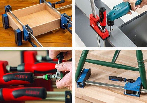 10 Must-Have DIY Woodworking Clamps