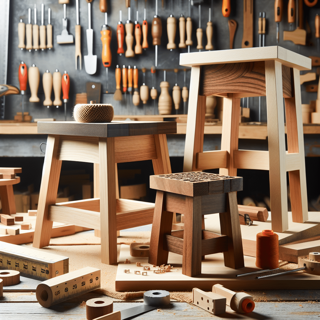 A Collection of Woodworking Stool Plans