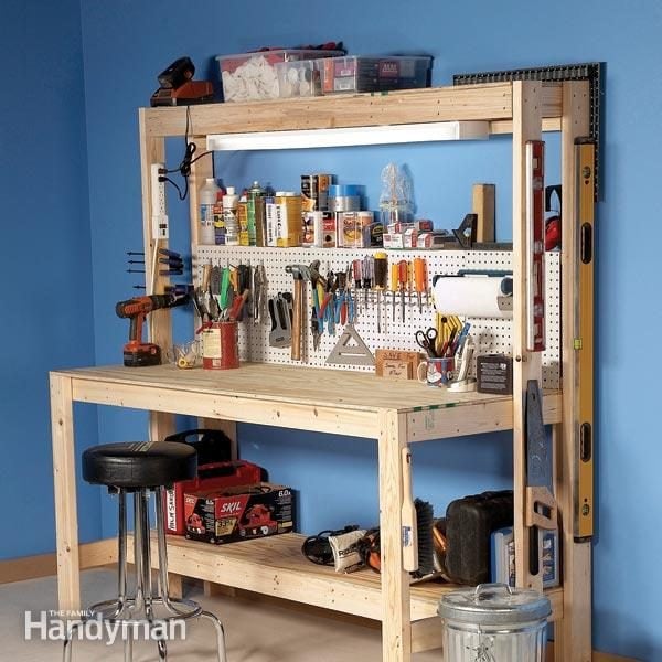 Building a Functional Wooden Work Bench