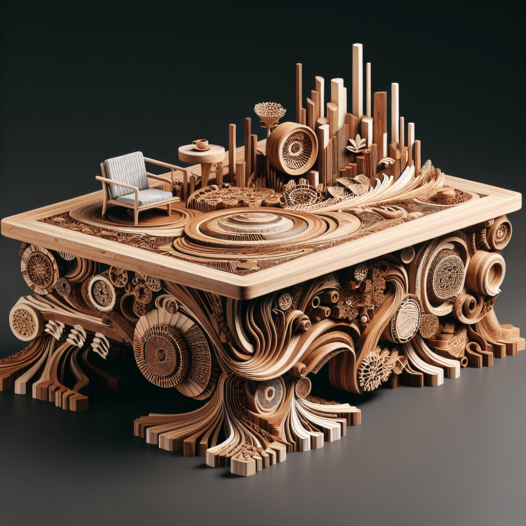 Creative Woodworking Coffee Table Designs
