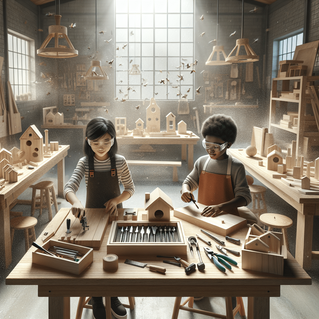 Fun and Educational Woodworking Kits for 12 Year Olds