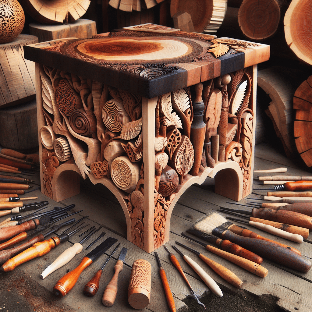 The Art of Woodworking: Creating Your Own Unique Stool