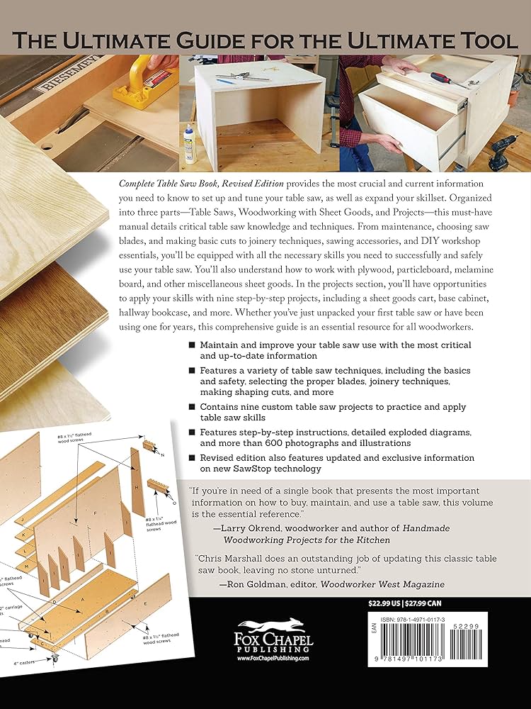 The Ultimate Guide to Woodworking with a Table Saw