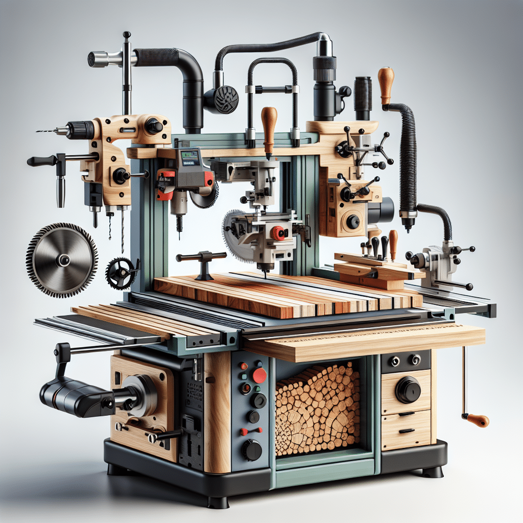 The Ultimate Woodworking Solution: 5 in 1 Woodworking Machine