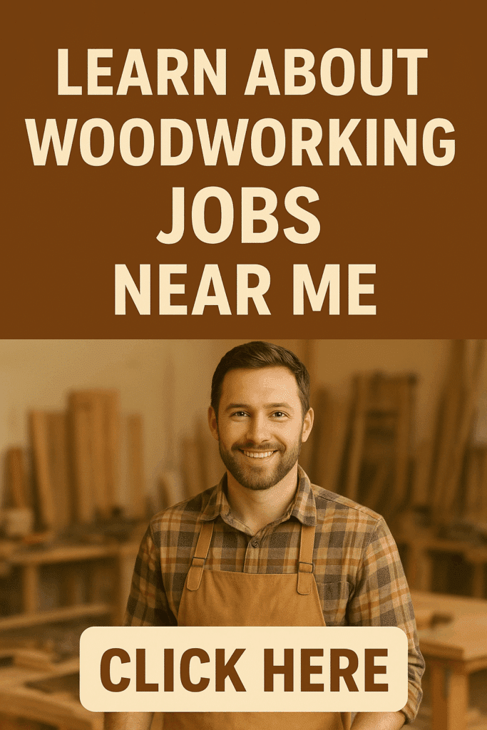 Woodworking Jobs Near Me