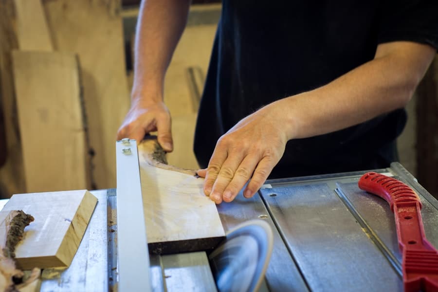 Woodworking workshop