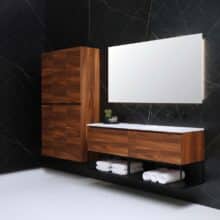 Photo Bathroom Vanity Woodworking Project