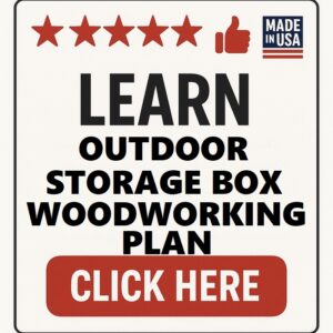 Outdoor Storage Box Woodworking Plan