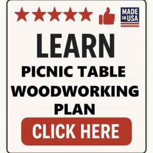 Picnic Table Woodworking Plan 