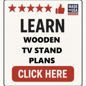 Wooden TV Stand Plans